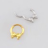 CUTE TEXTURED BOW RIBBON SEPTUM CLICKER RING 316L SURGICAL STEEL CUTE TEXTURED BOW RIBBON SEPTUM CLICKER RING 316L SURGICAL STEEL